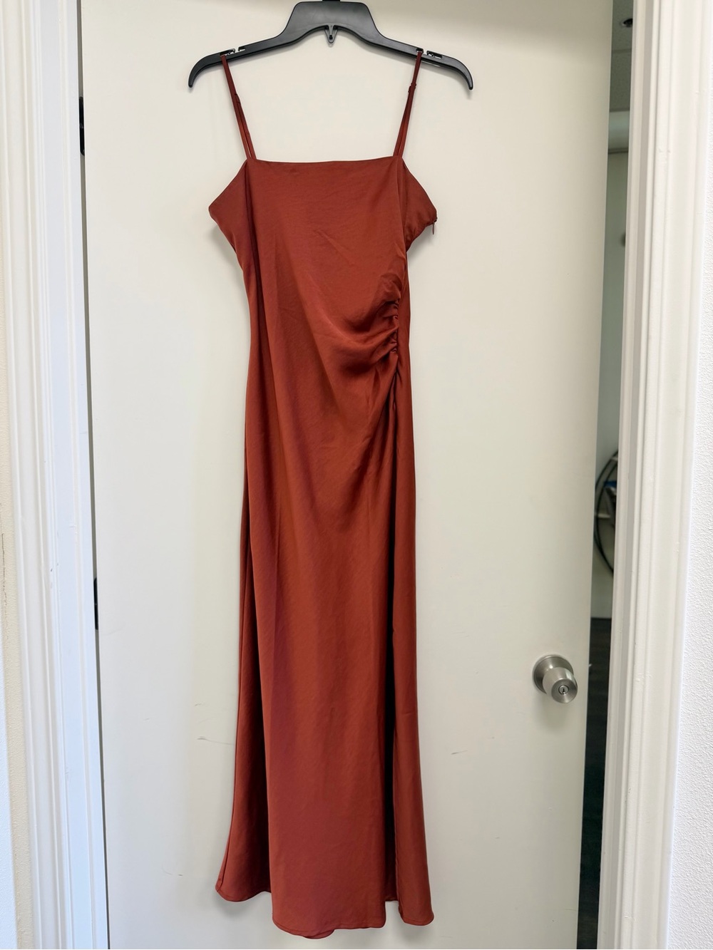 House of Harlow 1960 Silk Satin Dress with side slits Small